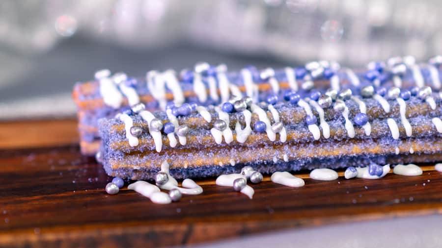 Disney 100 Churro at Town Square Churro and Tomorrowland Churro at Disneyland Park