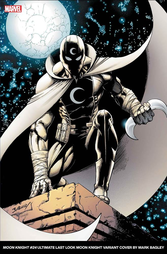 MOON KNIGHT #24 Ultimate Last Look Variant Cover by Mark Bagley
