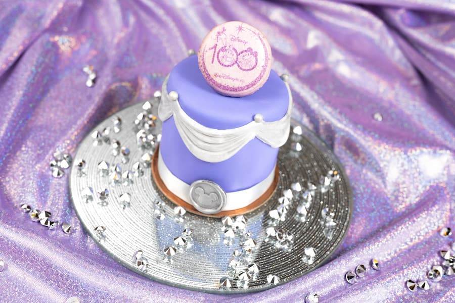 Disney100 Petite Cake for a limited time at Amorette’s Patisserie in Disney Springs