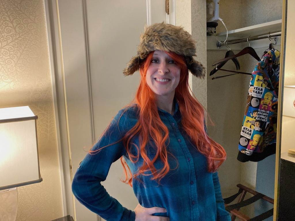 My other wig experience: Dressing up as Wendy Corduroy from "Gravity Falls"