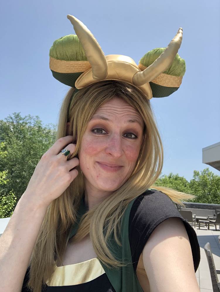 Buffy as Sylvie from "Loki."