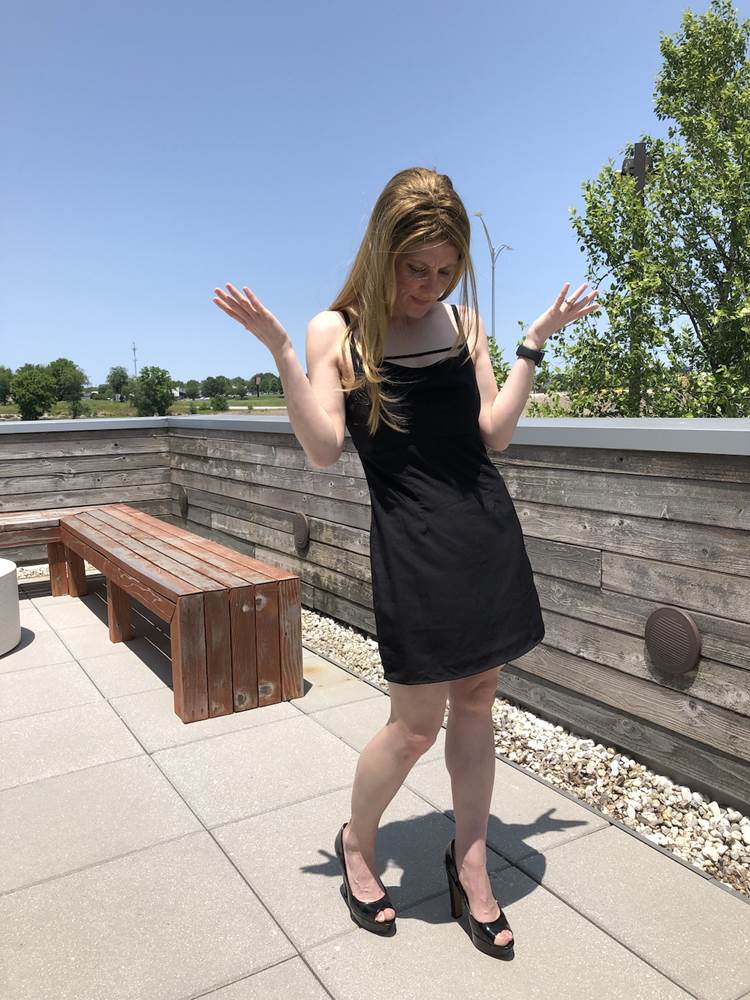 Wait, I've already worn this outfit to the Bronze!