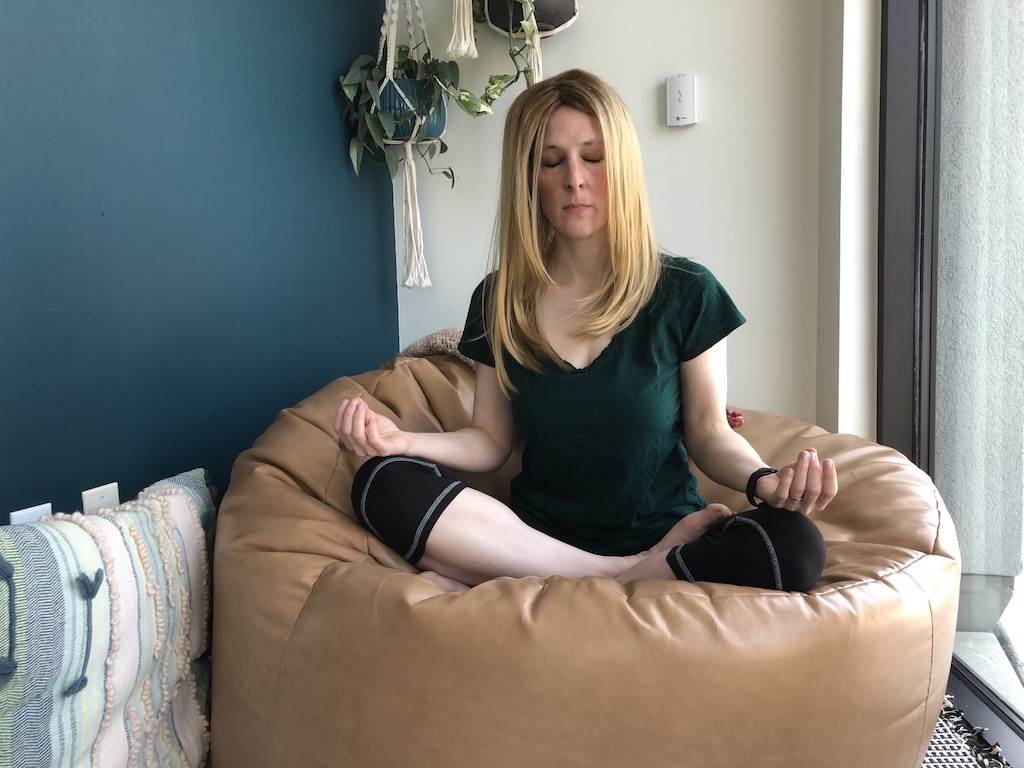 Meditation helps the Slayer focus.