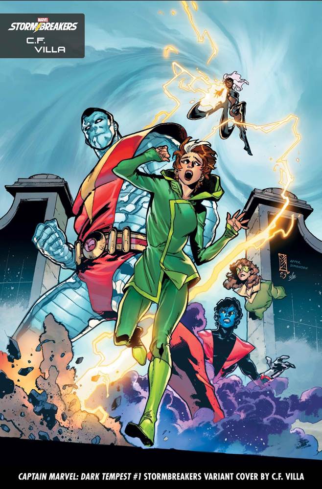 CAPTAIN MARVEL: DARK TEMPEST #1 STORMBREAKERS VARIANT COVER BY C.F. VILLA