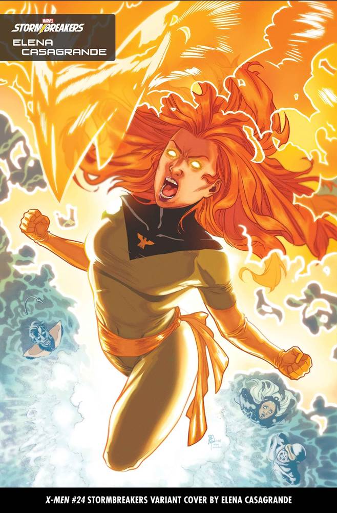 X-MEN #24 STORMBREAKERS VARIANT COVER BY ELENA CASAGRANDE