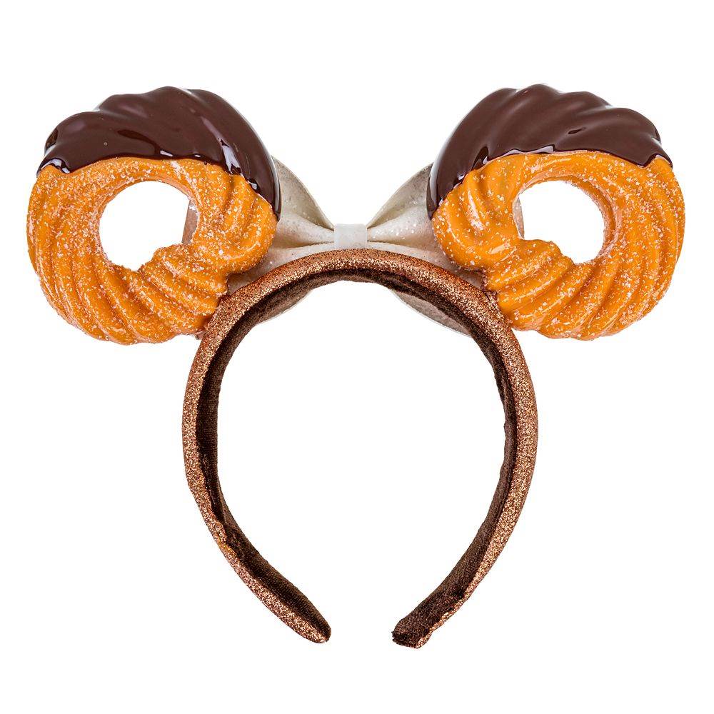 Back side of the Churro ear headband