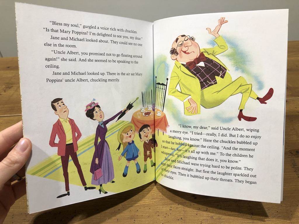 The "I Love to Laugh" segment is a major part of the book.