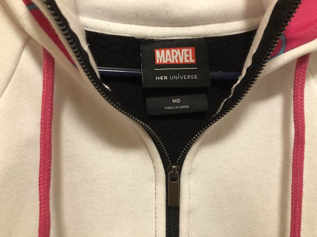 The zipper is sticky at times.