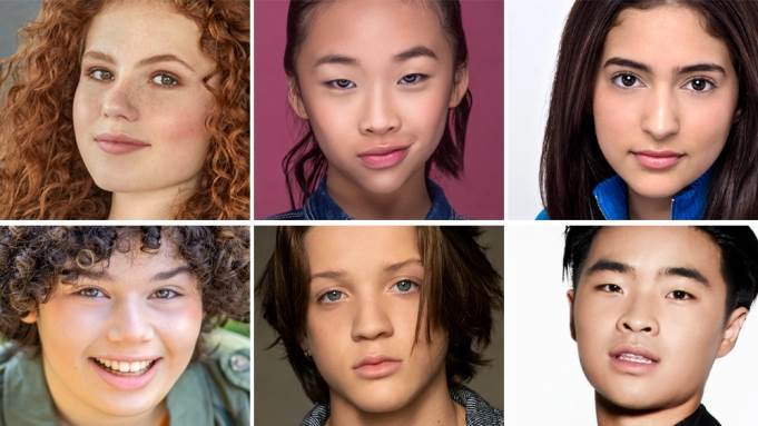 Top, From Left: Darby Camp, Emmy Liu-Wang, Valentina Herrera. Bottom, From Left: Alex Cooper Cohen, Ramon Rodriguez, Dallas Liu