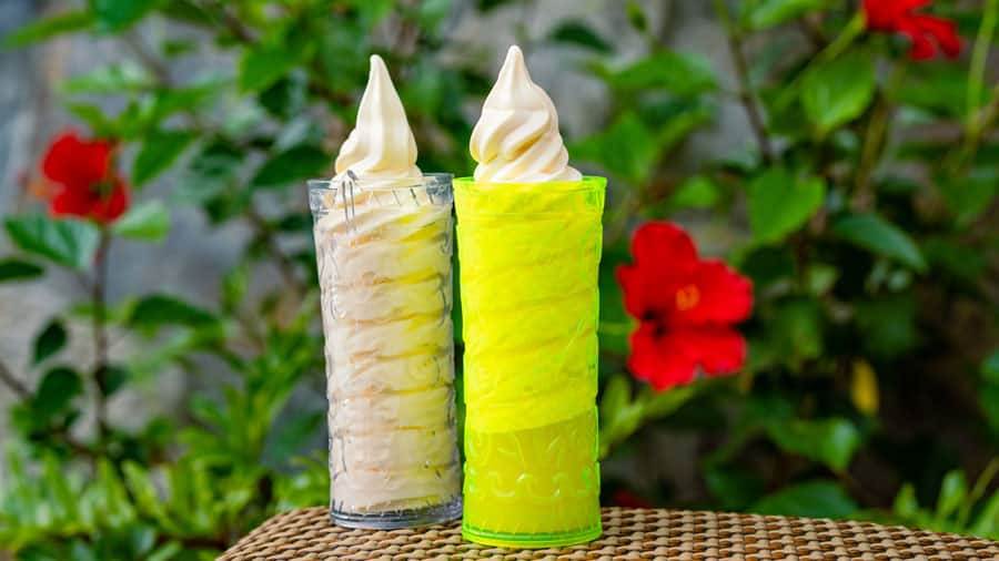 2 DOLE Whip in Acrylic Tiki Mugs
