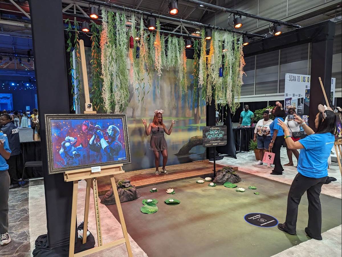 Disney's Came to Play Booth at Essence Fest