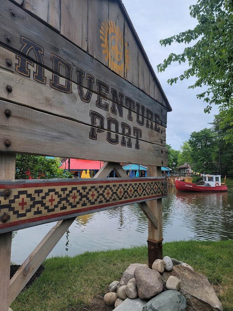 Adventure Port entry marker