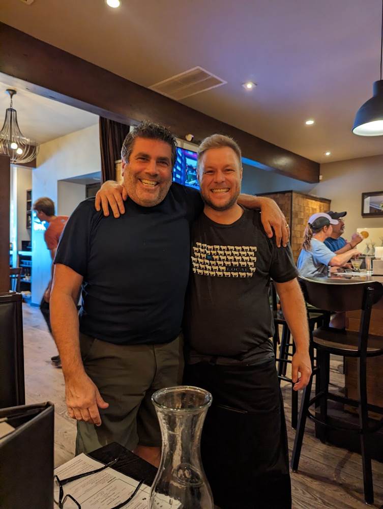 Lou Mongello Making Friends at The Local