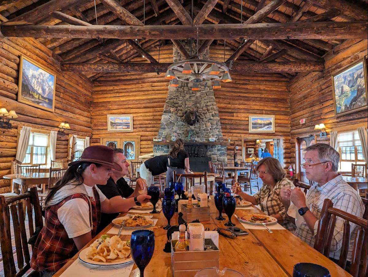 Lunchtime with New Friends