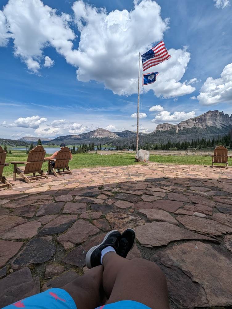 Post-Lunch Relaxation Before Our Aftrenoon Activity