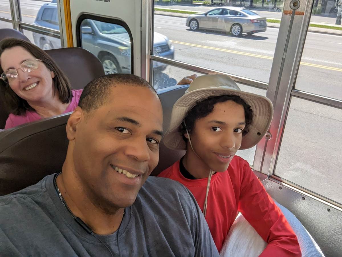 On Our Way, the Smile is Hiding Fear