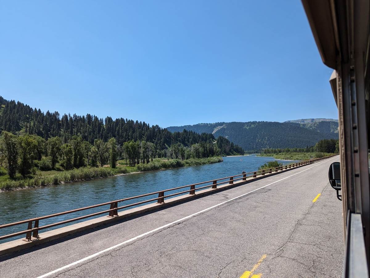 There's the Snake River