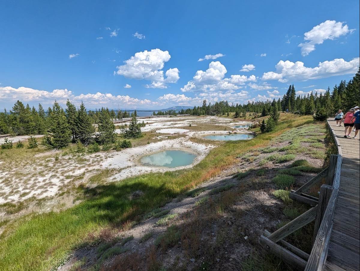 The West Thumb Geyser Basin