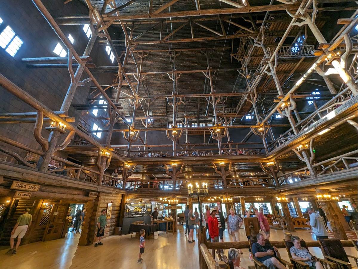 Old Faithful Inn Lobby