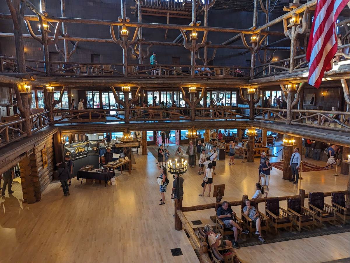 Old Faithful Inn Lobby