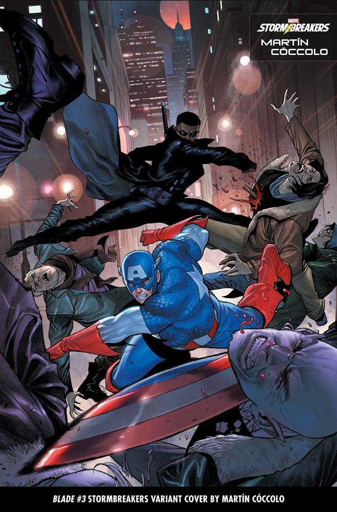 BLADE #3 Stormbreakers Variant Cover by Martin Coccolo