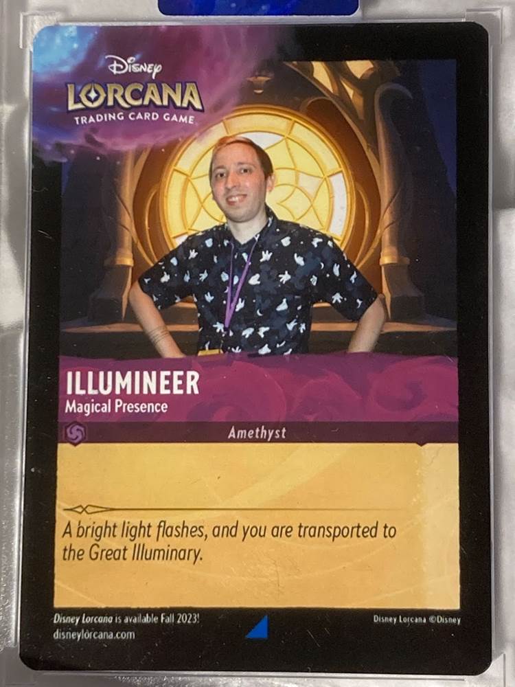 What the card doesn't note is that my shirt was provided by RSVLTS