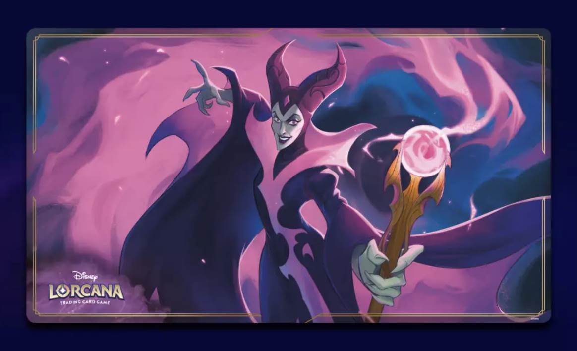 Lorcana Playmat featuring Maleficent
