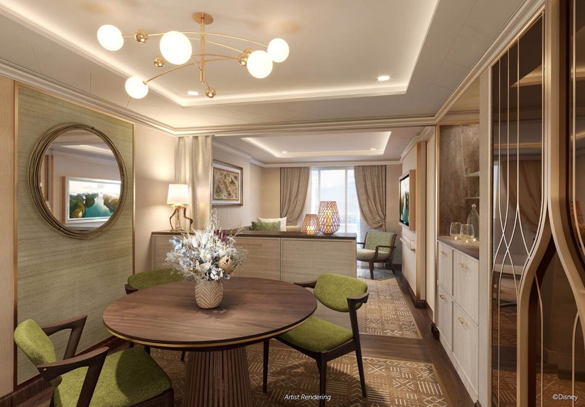 Concierge Suite on the Disney Treasure