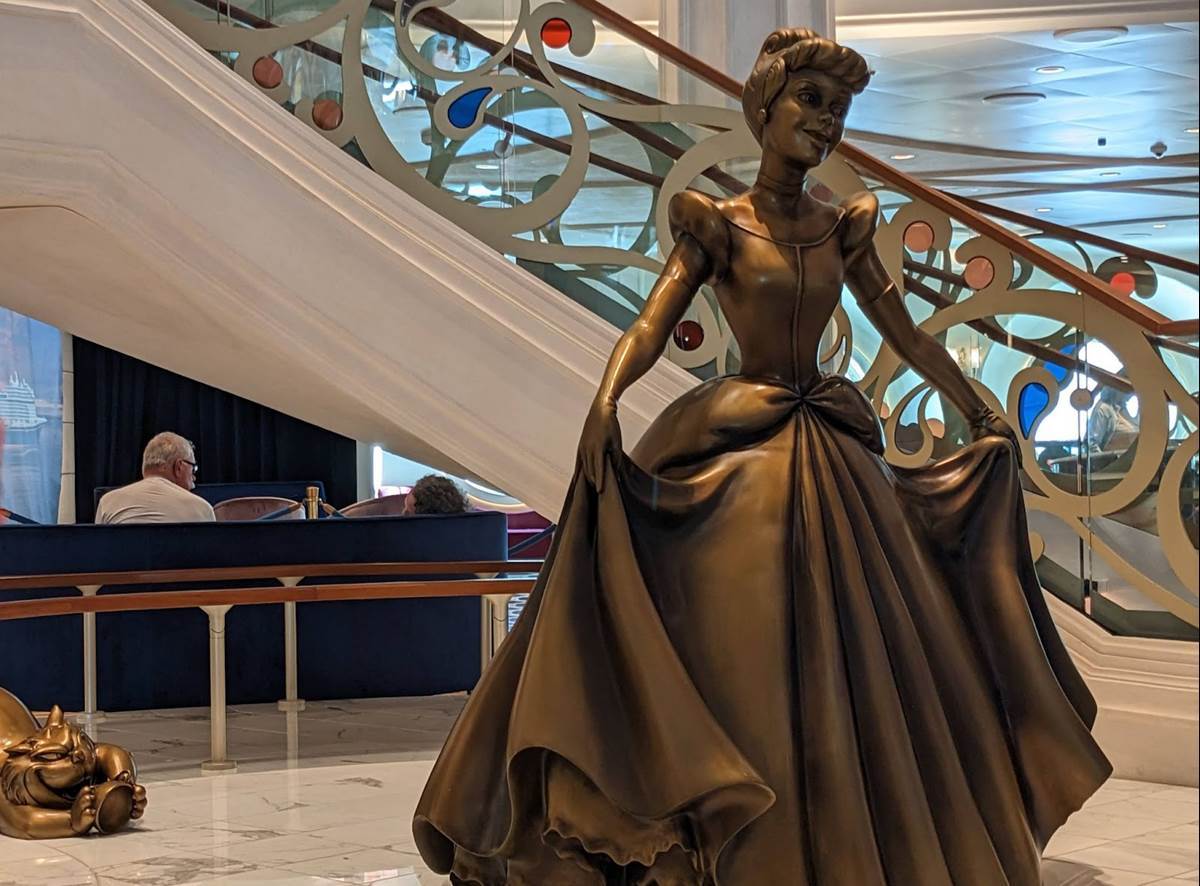 The Grand Hall on the Disney Wish