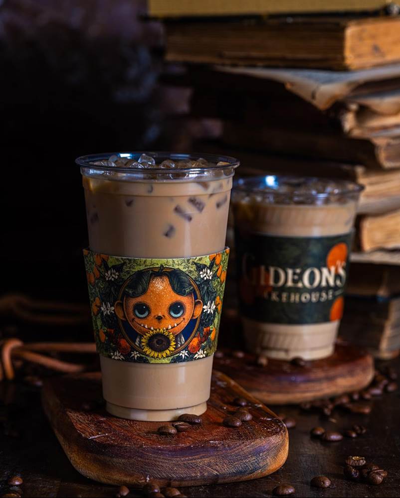 May be an image of coffee, coffee cup and text