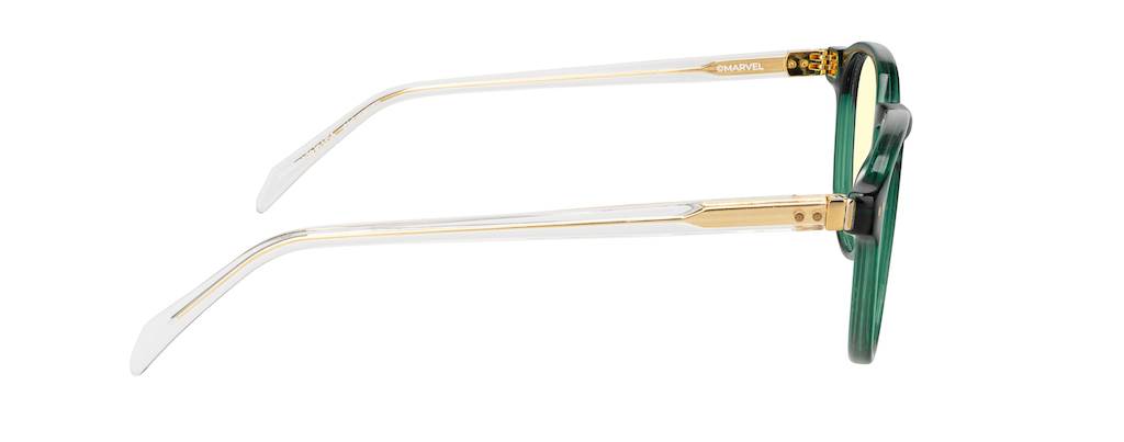 Loki Collector's Edition Glasses side view