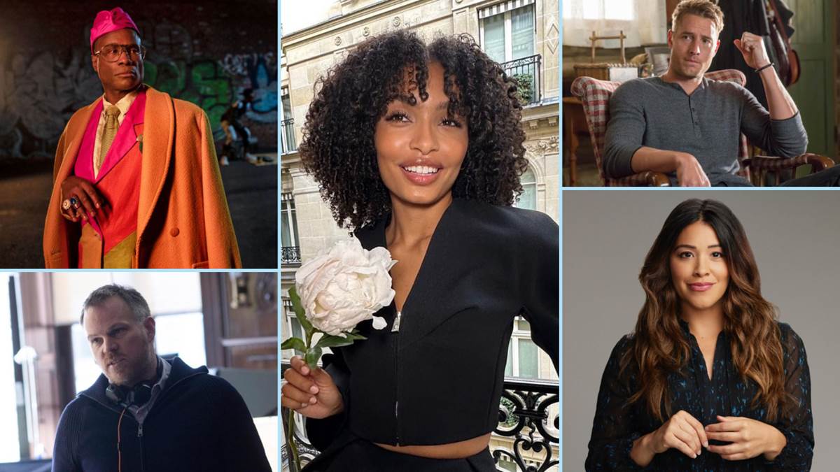 Clockwise from Top Left: Billy Porter, Yara Shahidi, Justin Hartley, Gina Rodriguez, Marc Webb