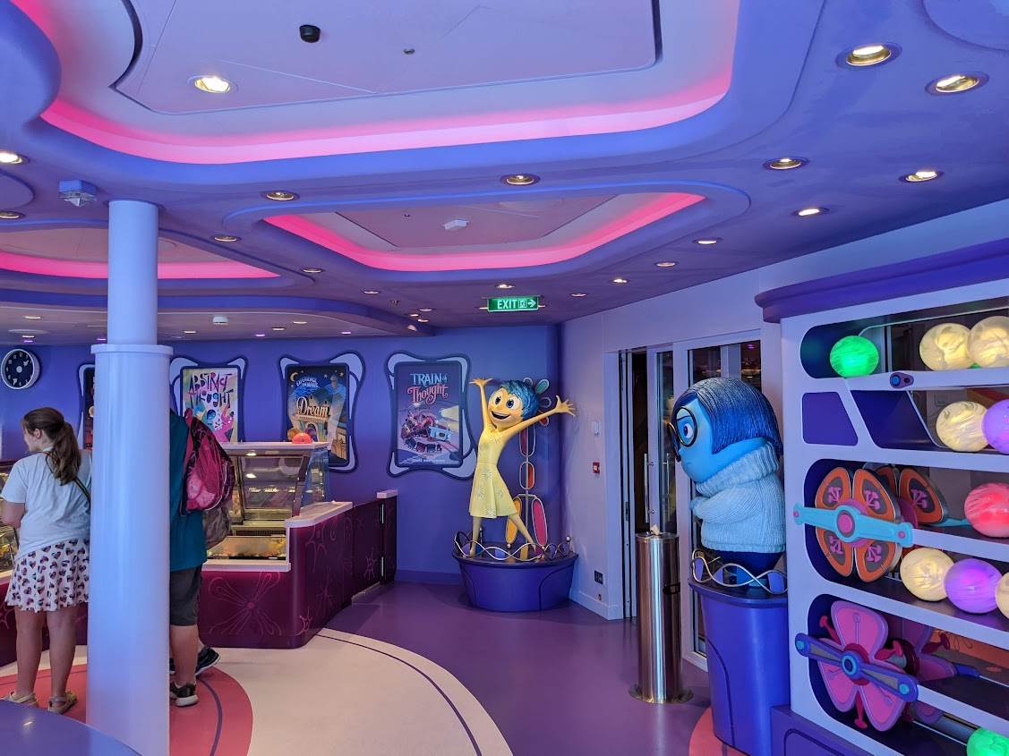 Inside Out: Joyful Sweets on the Disney Wish
