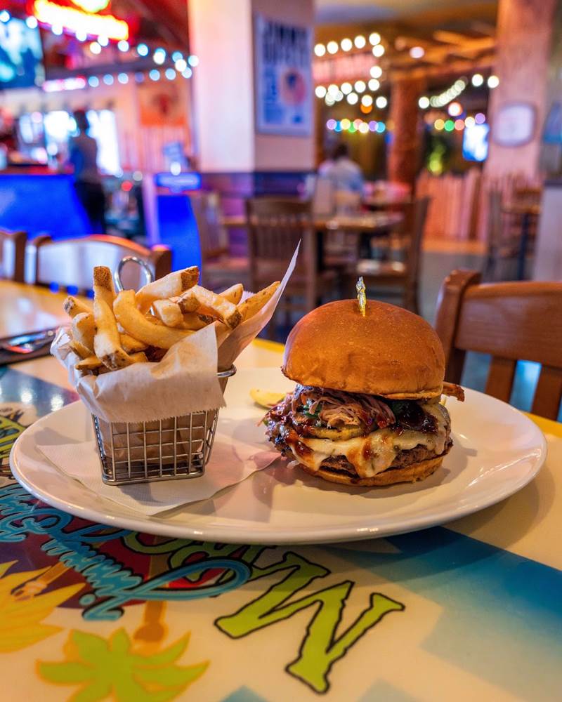 Tropical Inferno Burger