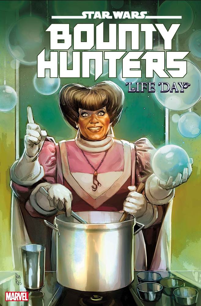 STAR WARS: BOUNTY HUNTERS #40 Life Day Variant Cover by Rod Reis