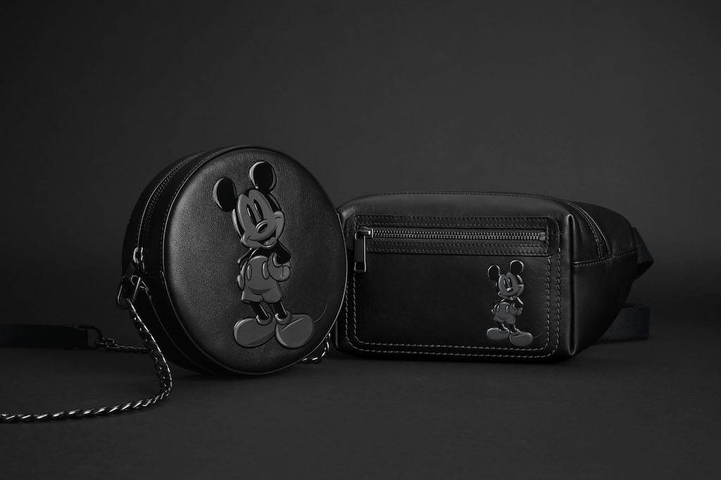 Disney100 Fossil Mickey Mouse canteen bag, and sling bag