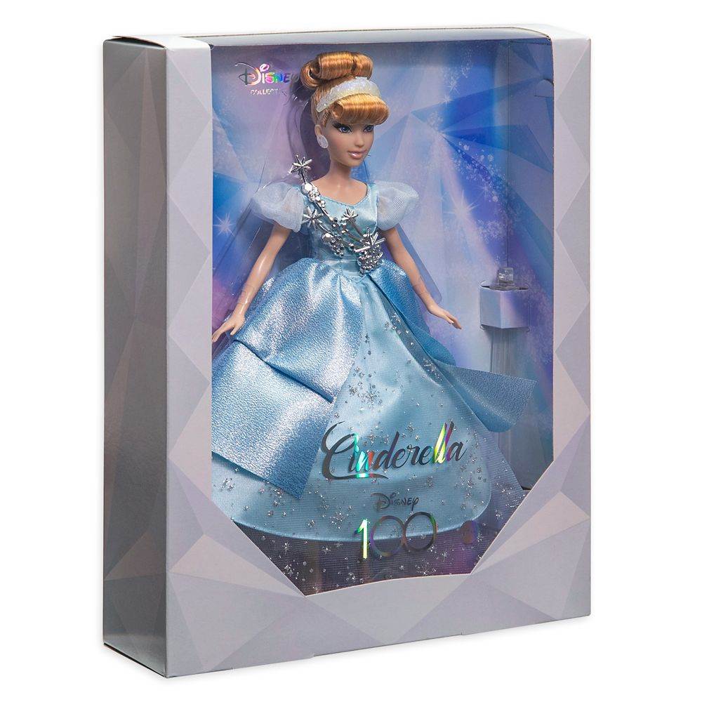 Cinderella dolls in commemorative packaging as seen on shopDisney