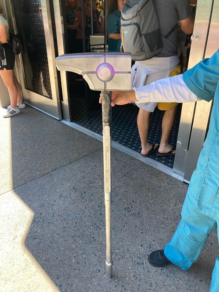 Cosmi-Rod on dispaly at EPCOT