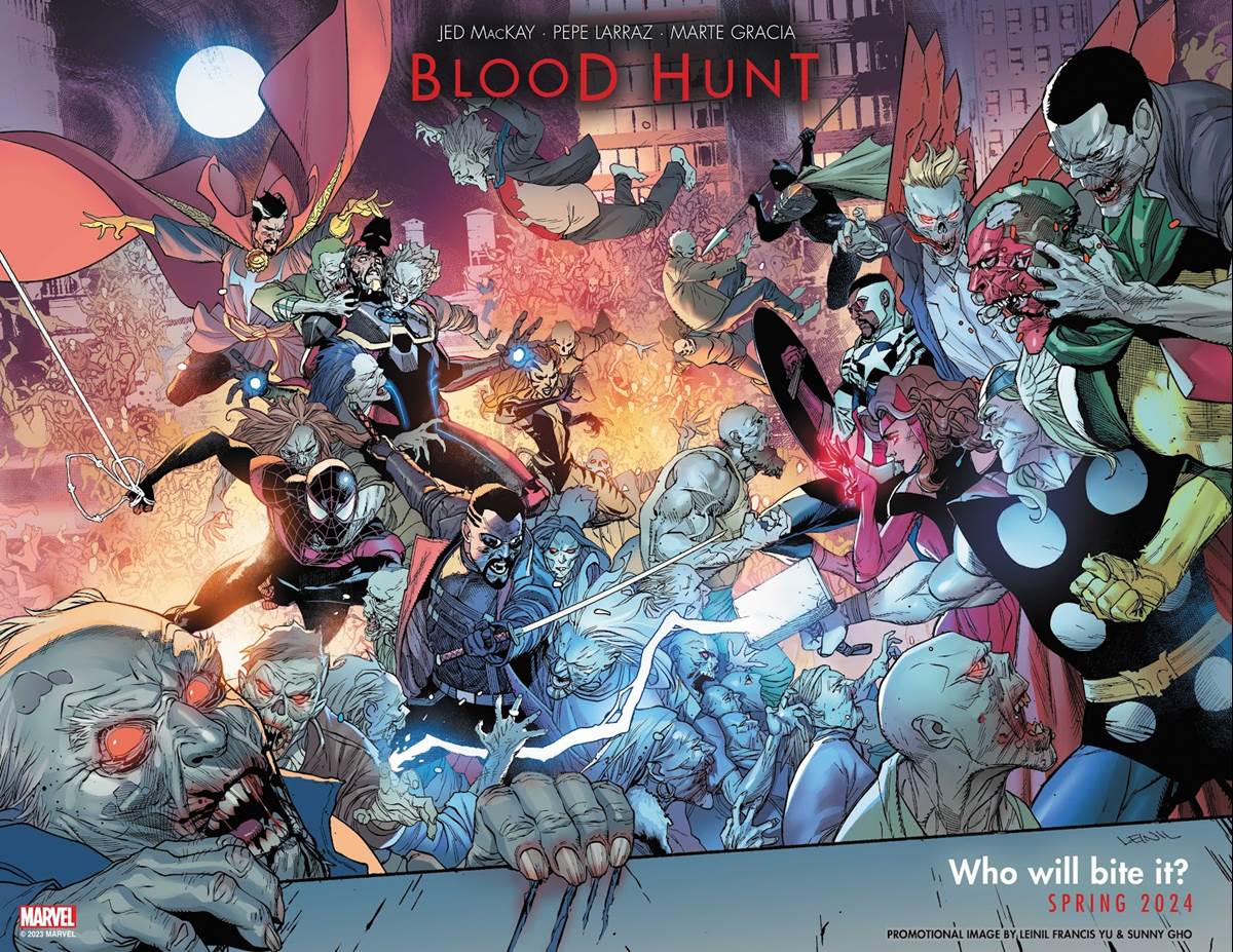 BLOOD HUNT Promotional Image by Leinil Francis Yu & Sunny Gho