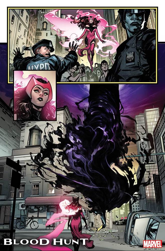 BLOOD HUNT #1 interior artwork by Pepe Larraz