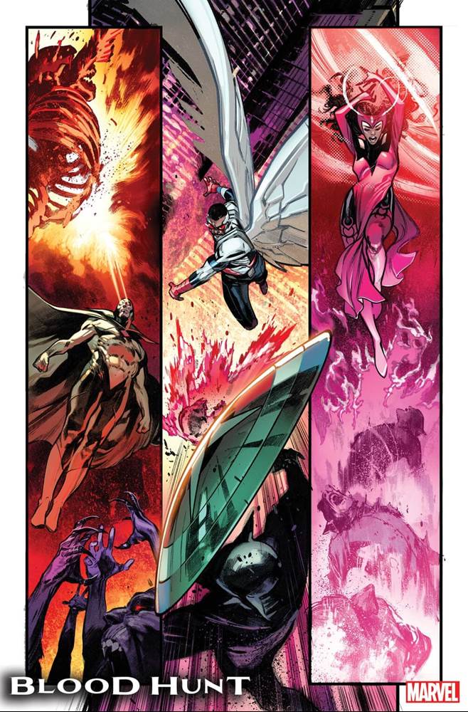 BLOOD HUNT #1 interior artwork by Pepe Larraz