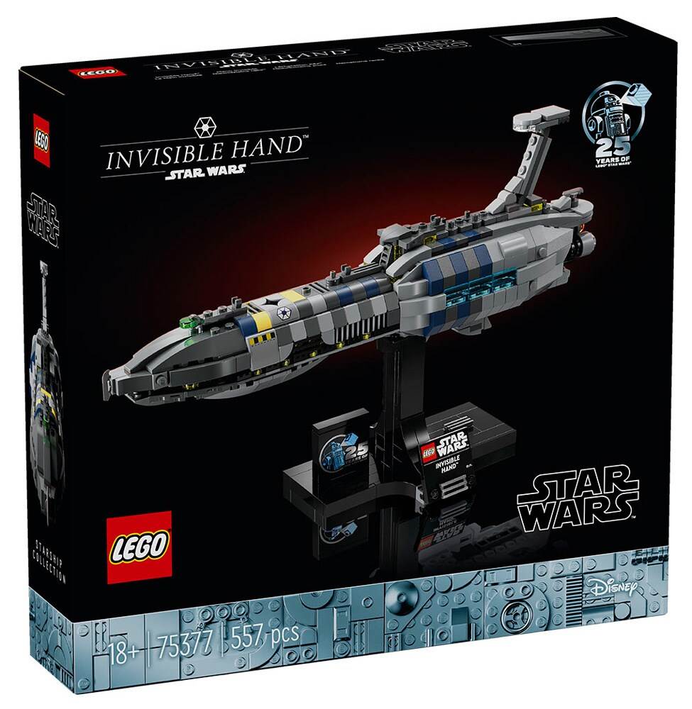 Packaging features special 25th anniversary logo.