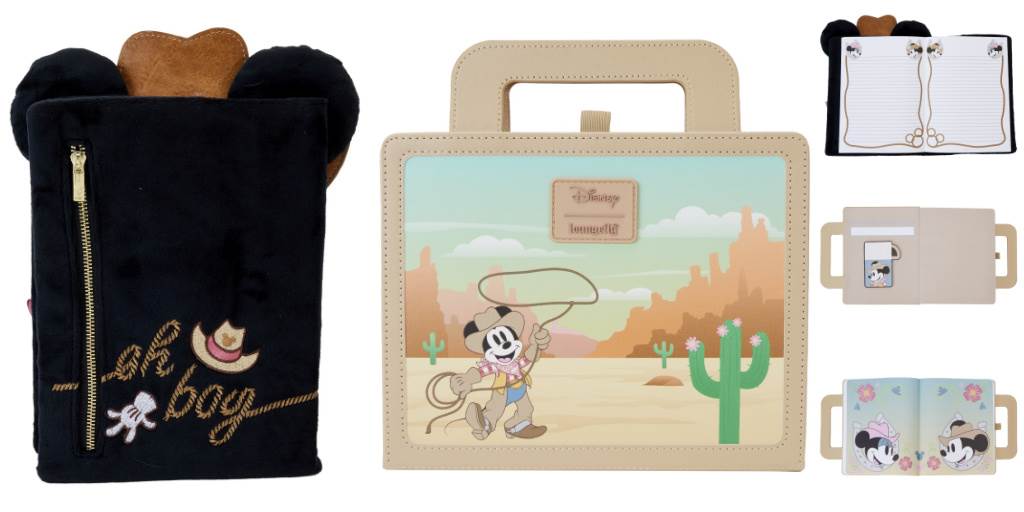 Reverse and insides of the two journals