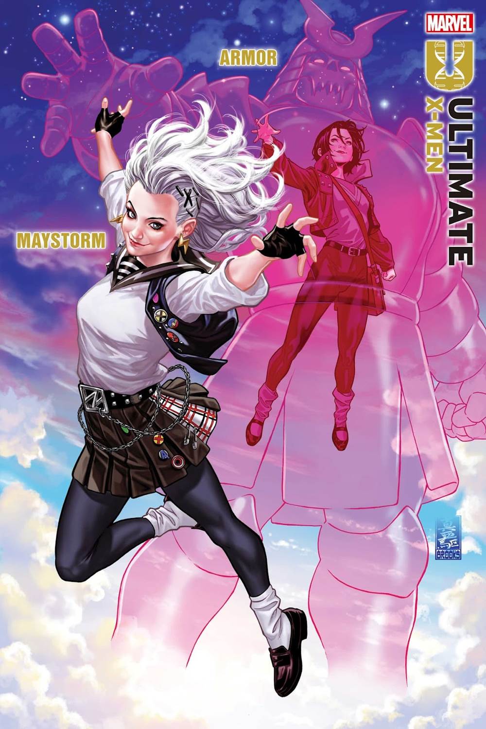 ULTIMATE X-MEN (2024) #1 variant cover by Mark Brooks