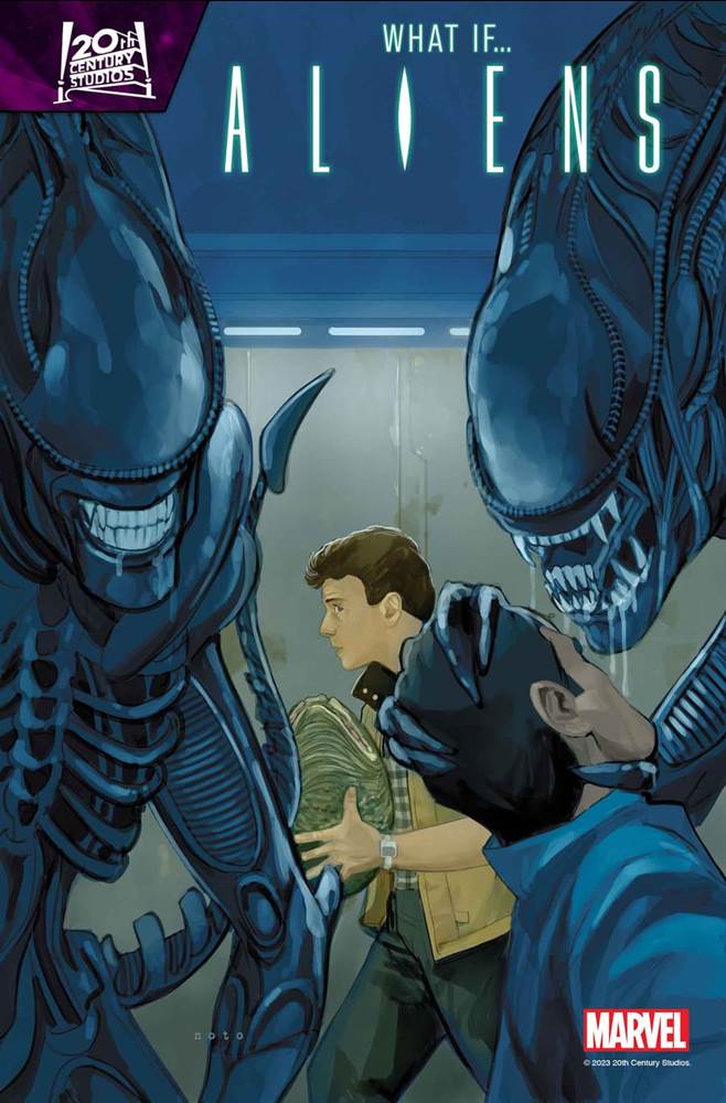 ALIENS: WHAT IF...? #2 cover by Phil Noto