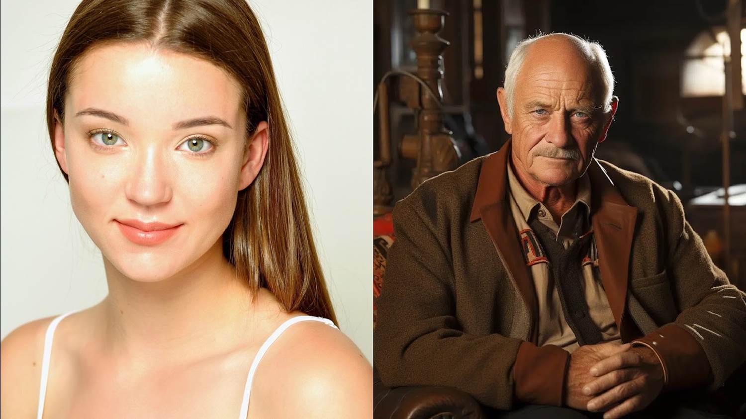 L-R: Nicole Brydon Bloom, Gerald McRaney