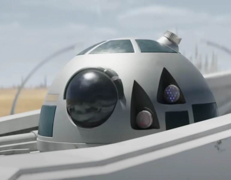 KE4-N4 in the New Republic E-Wing as seen in "Star Wars: Ahsoka."