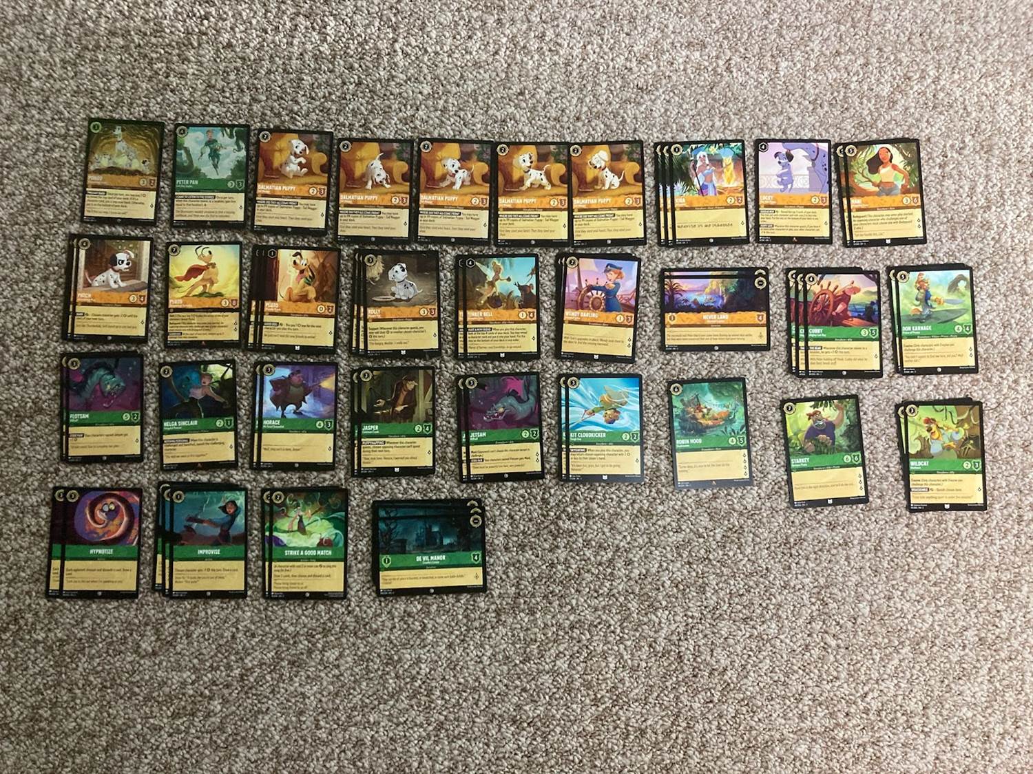 The Amber/Emerald Into the Inklands Starter Deck