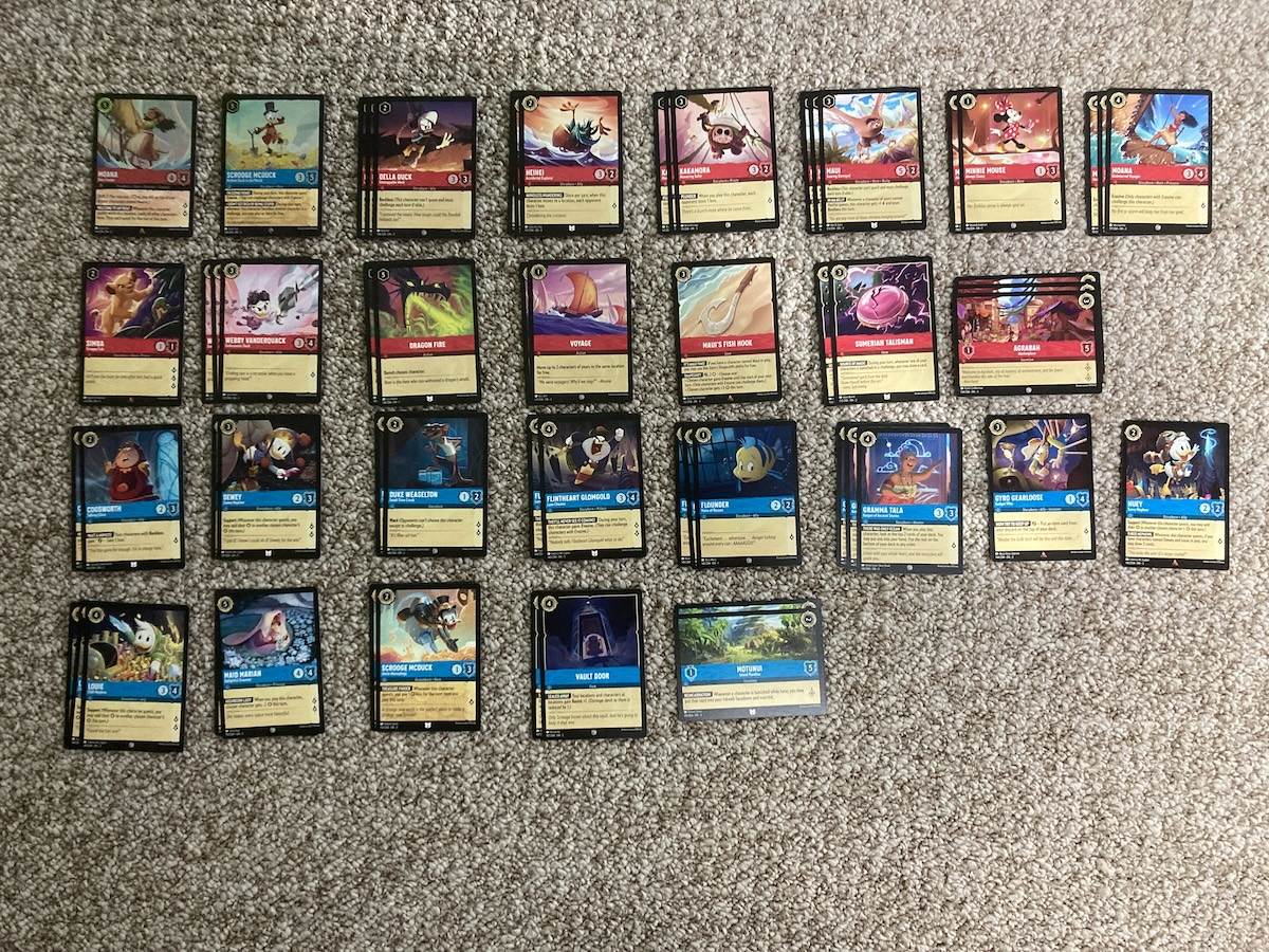 The Ruby/Sapphire Into the Inklands Starter Deck