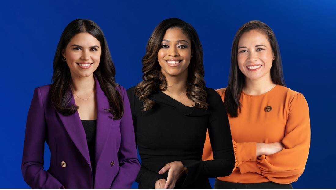 L-R: Melissa Adan, Morgan Norwood and Christiane Cordero